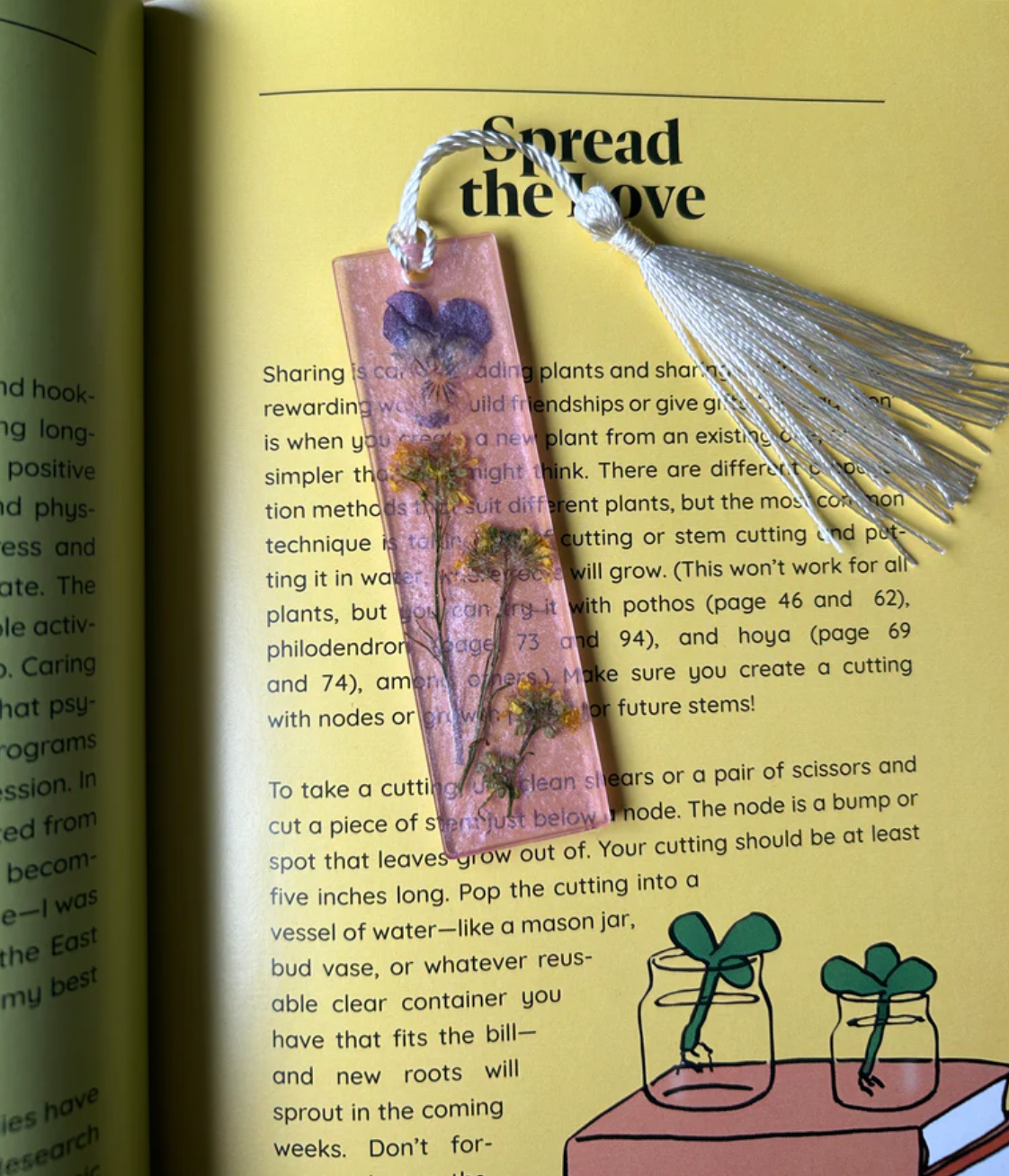 Houseplant Hookups (SIGNED with handmade bookmark by Agatha)