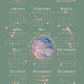 Year of Growth Digital Calendar 2024